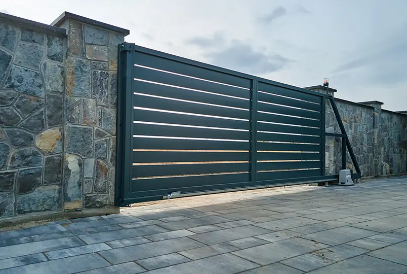 Clotures autour d'un jardin